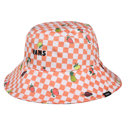 Chapeau Bob à Carreaux Retrospectator blanc VANS