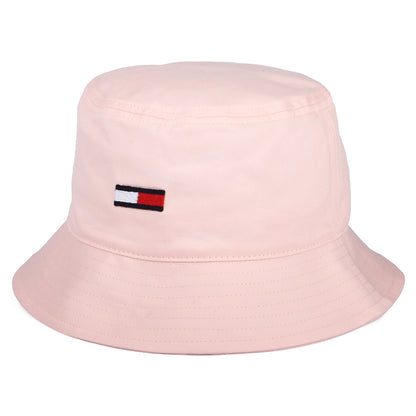 Chapeau Bob en Coton Bio TJW Flag rose clair TOMMY HILFIGER