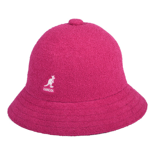 Chapeau Bob Bermuda Casual rose vif KANGOL