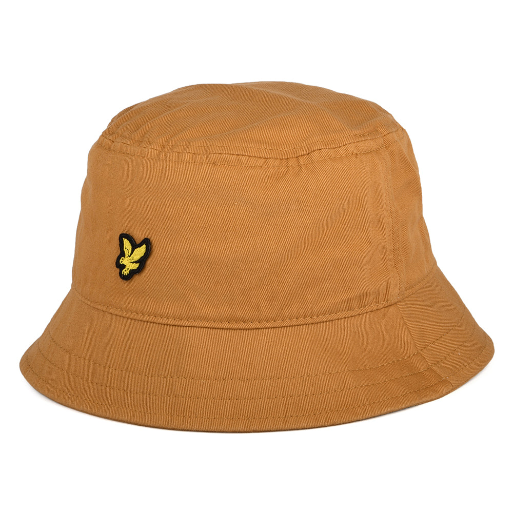 Chapeau Bob en Coton Sergé rouille LYLE & SCOTT