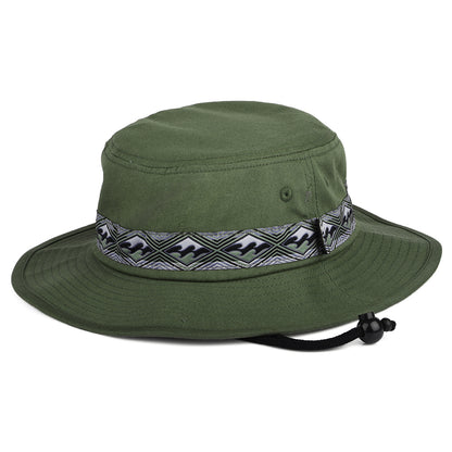 Chapeau Bob Boonie en Coton Waves sauge BILLABONG