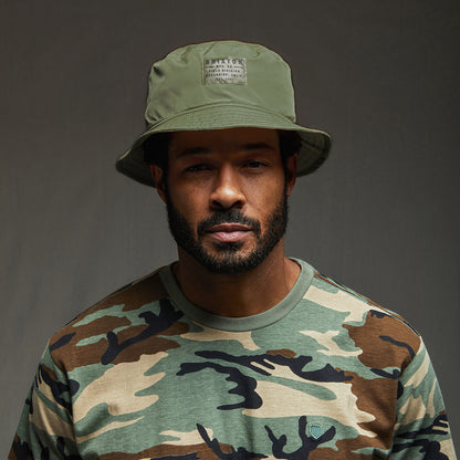 Chapeau Bob en Nylon Pliable Vintage olive BRIXTON