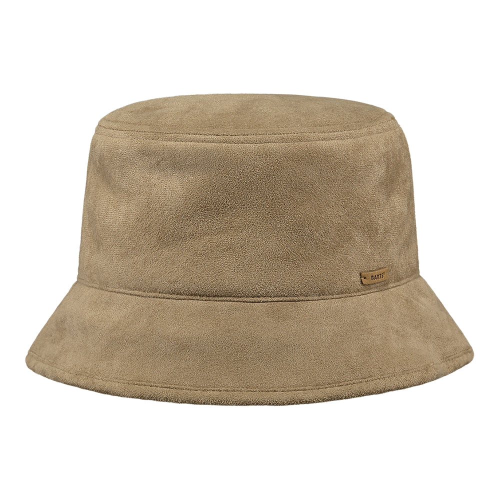 Chapeau Bob en Imitation Peau de Mouton Yuno marron clair BARTS