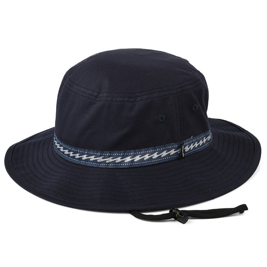 Chapeau Bob Boonie en Coton Waves bleu foncé BILLABONG