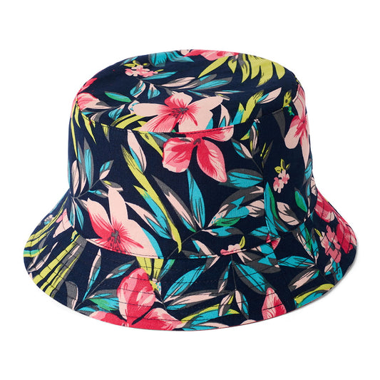 Chapeau Bob Réversible en Coton saumon FAILSWORTH