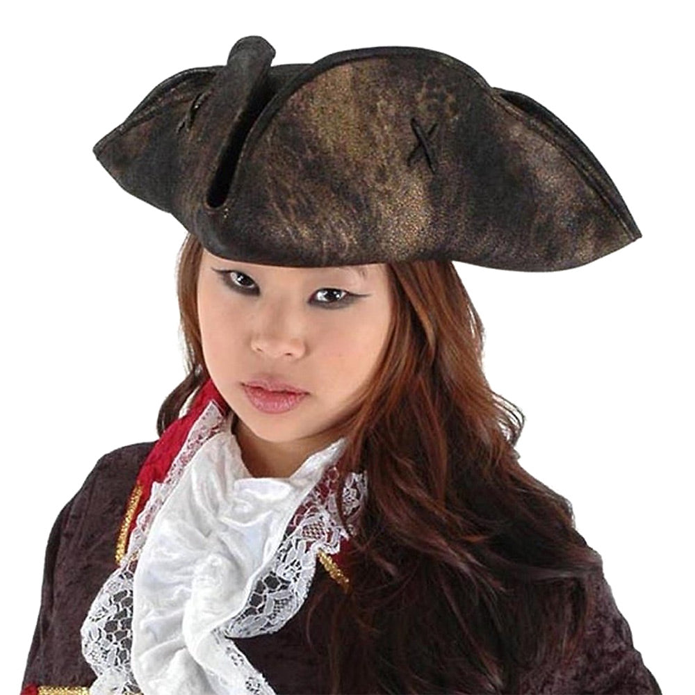 Chapeau Fantaisie Tricorne de Pirate ELOPE