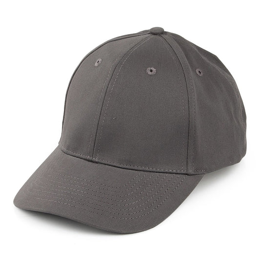 Casquette en Coton Brossé gris