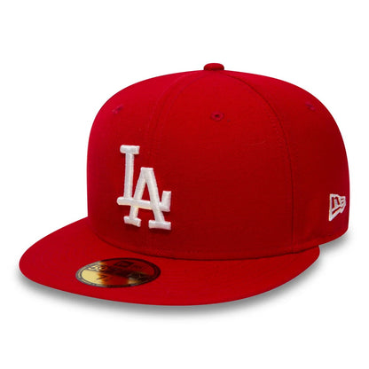 Casquette 59FIFTY MLB League Basic L.A. Dodgers rouge NEW ERA