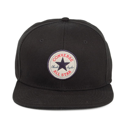 Casquette Snapback en Coton Sergé Core noir CONVERSE