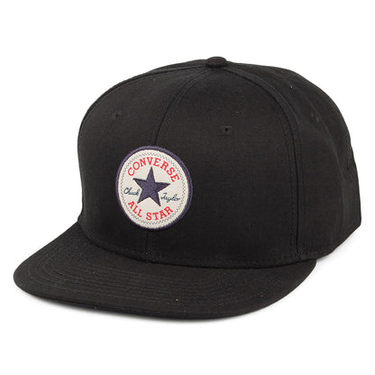 Casquette Snapback en Coton Sergé Core noir CONVERSE