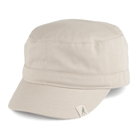 Casquette Militaire en Coton beige KANGOL