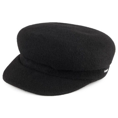 Casquette de Marin en Laine Enfield noir KANGOL