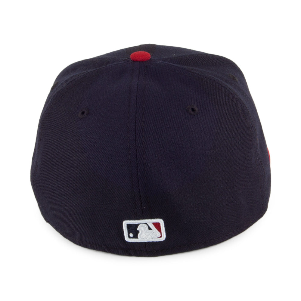 Casquette 59FIFTY Classic On Field Cleveland Indians bleu-rouge NEW ERA