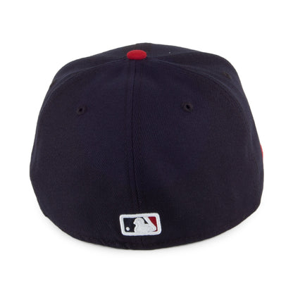 Casquette 59FIFTY Classic On Field Cleveland Indians bleu-rouge NEW ERA