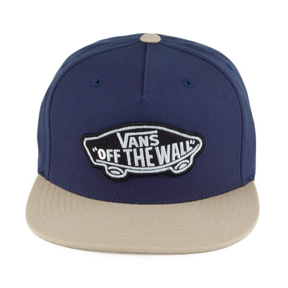 Casquette Snapback Classic Patch bleu marine-beige VANS
