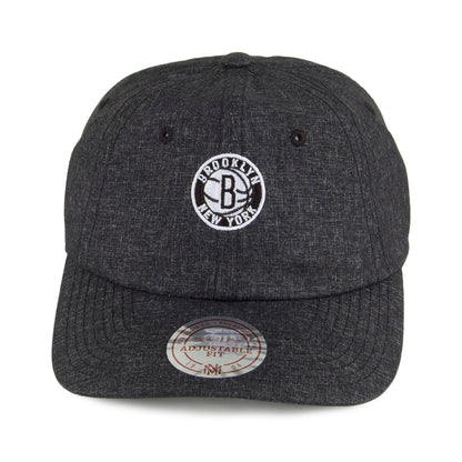 Casquette Snapback Melange Brooklyn Nets anthracite MITCHELL & NESS