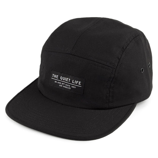 Casquette 5 Panel Foundation noir THE QUIET LIFE