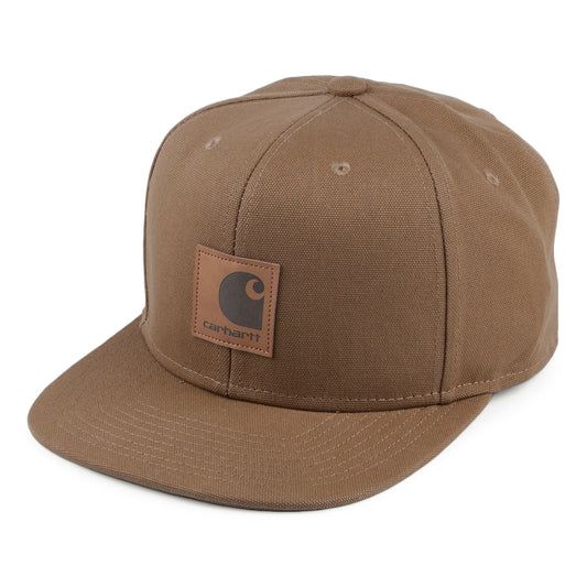 Casquette Snapback Logo marron CARHARTT WIP