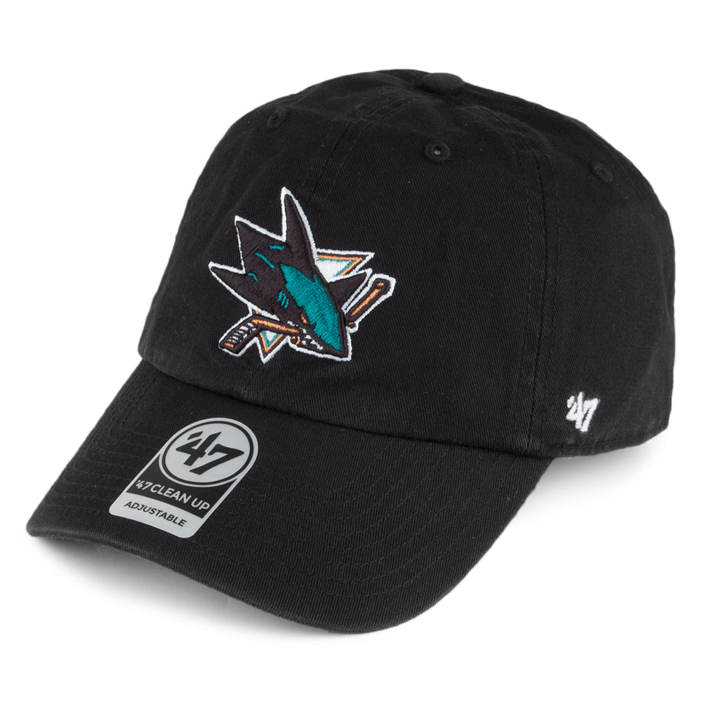 Casquette NHL Clean Up San Jose Sharks noir 47 BRAND