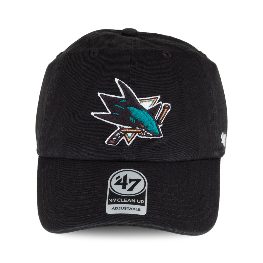 Casquette NHL Clean Up San Jose Sharks noir 47 BRAND