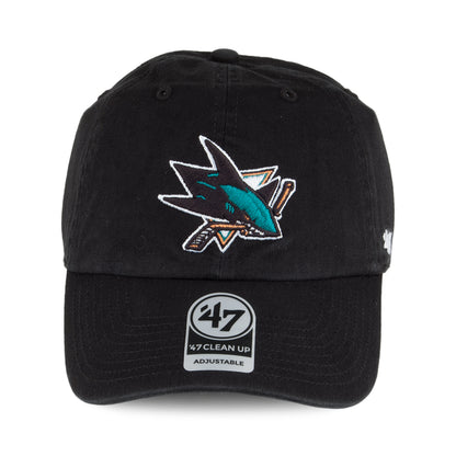 Casquette NHL Clean Up San Jose Sharks noir 47 BRAND
