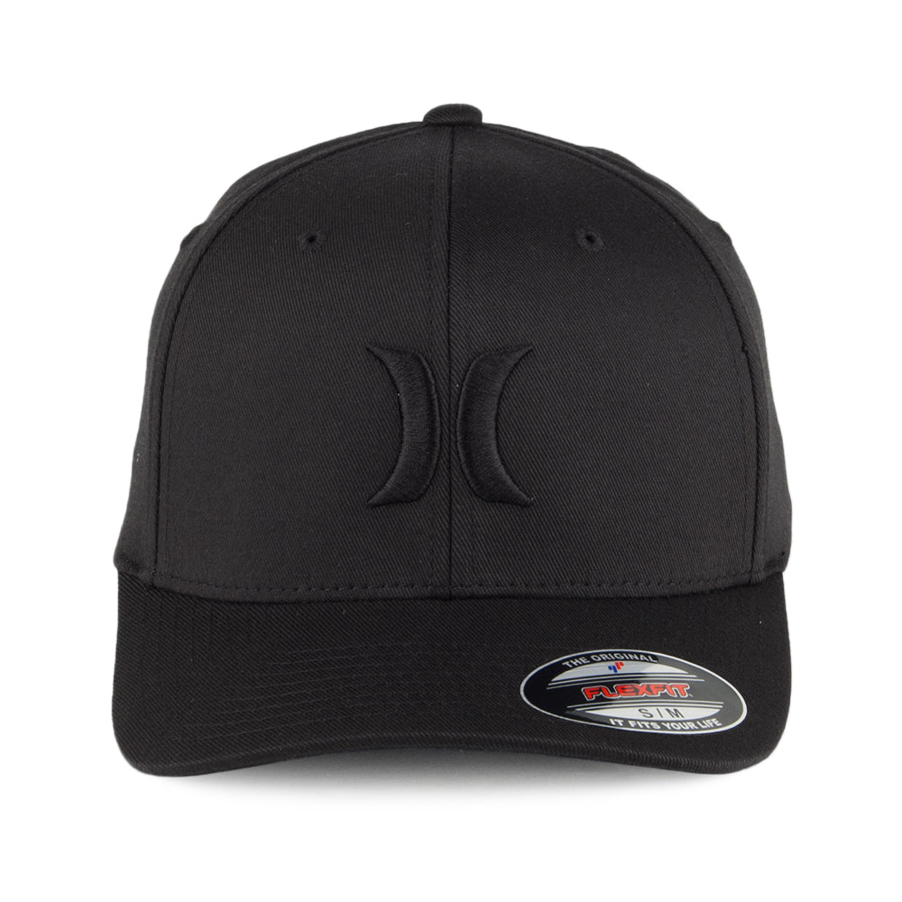 Casquette Flexfit One & Only noir sur noir HURLEY