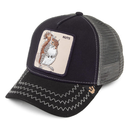 Casquette Trucker Squirrel Master bleu marine GOORIN