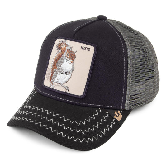 Casquette Trucker Squirrel Master bleu marine GOORIN