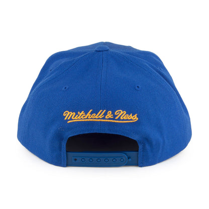Casquette Snapback Vice Script Solid Golden State Warriors bleu MITCHELL & NESS