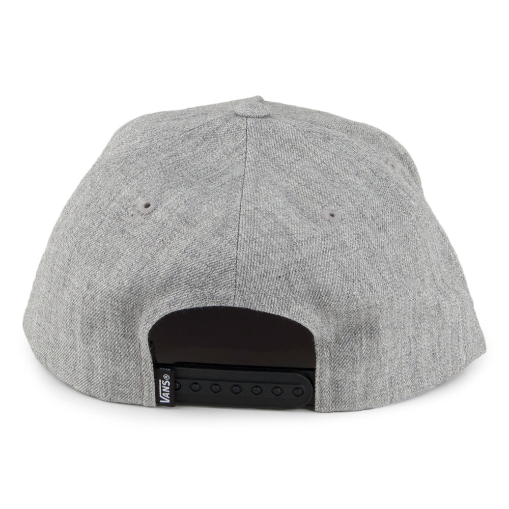 Casquette Snapback Full Patch gris chiné VANS