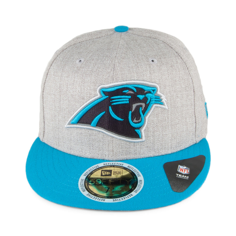Casquette 59FIFTY Reflective Heather Carolina Panthers gris-bleu NEW ERA