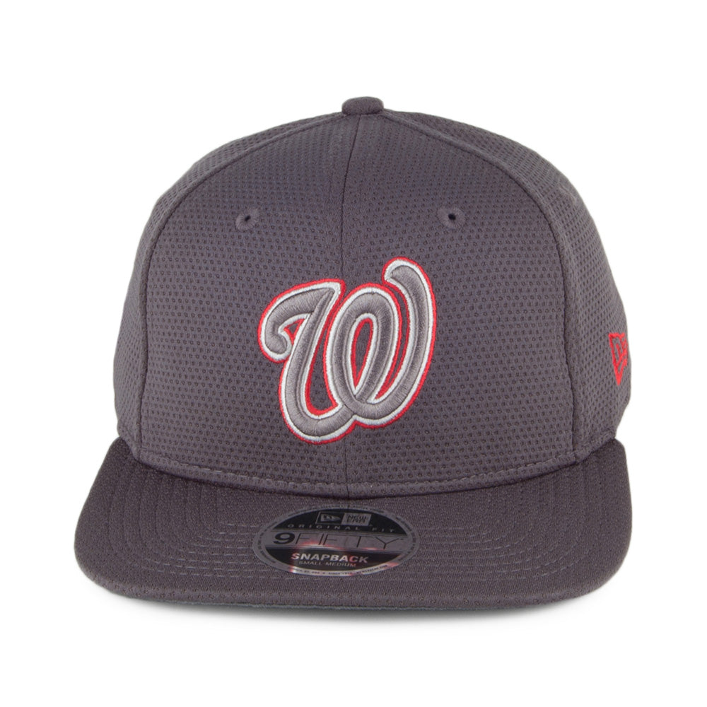 Casquette Snapback 9FIFTY Tone Tech Redux Washington Nationals graphite NEW ERA