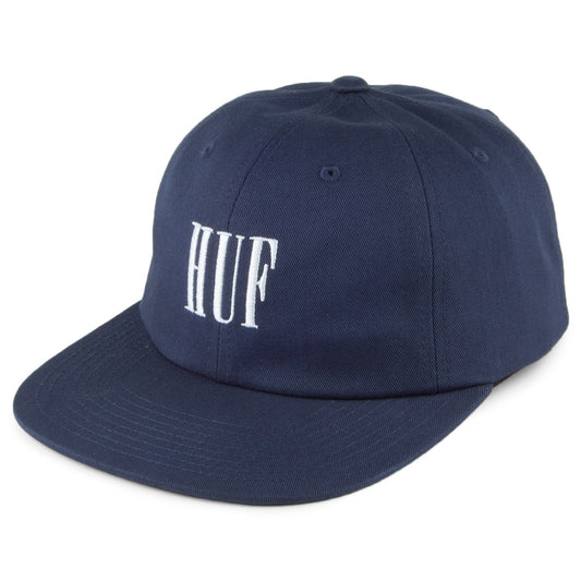 Casquette Strapback 6 Panel Marka bleu marine HUF