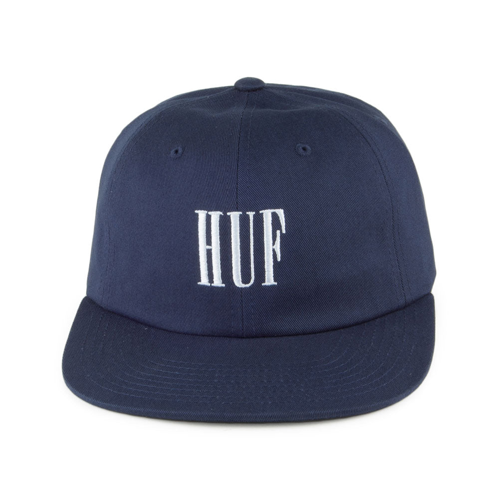 Casquette Strapback 6 Panel Marka bleu marine HUF