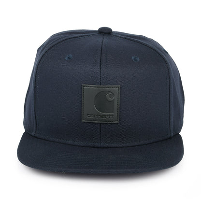 Casquette Snapback Logo bleu marine foncé CARHARTT WIP