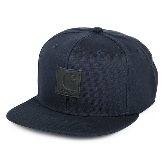 Casquette Snapback Logo bleu marine foncé CARHARTT WIP