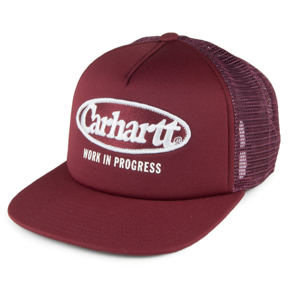 Casquette Trucker Oval bordeaux CARHARTT WIP