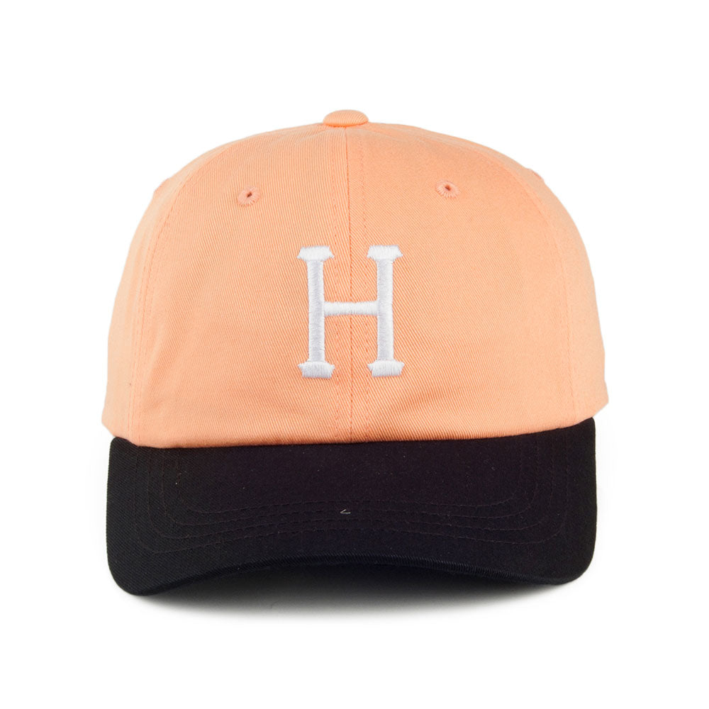 Casquette à Visière Incurvée Classic H pêche HUF