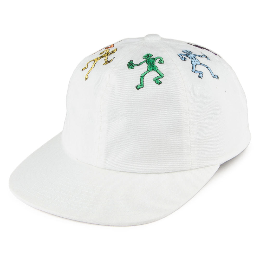 Casquette Snapback 6 Panel Owsley blanc HUF