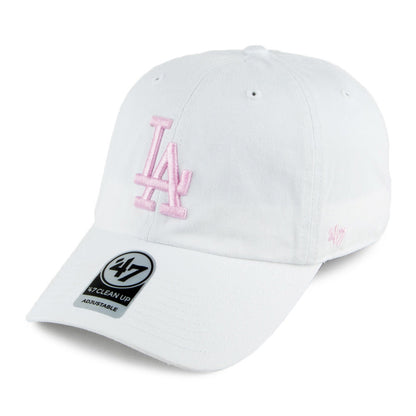 Casquette Clean Up L.A. Dodgers blanc-rose 47 BRAND