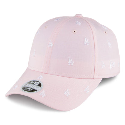 Casquette Femme 9FORTY MLB Monogram L.A. Dodgers rose NEW ERA