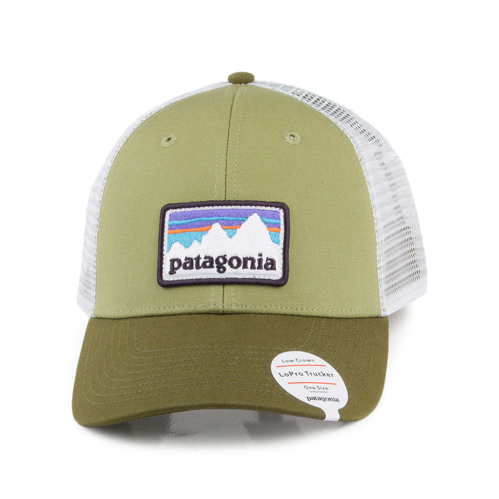 Casquette Trucker LoPro Shop Sticker Patch vert PATAGONIA