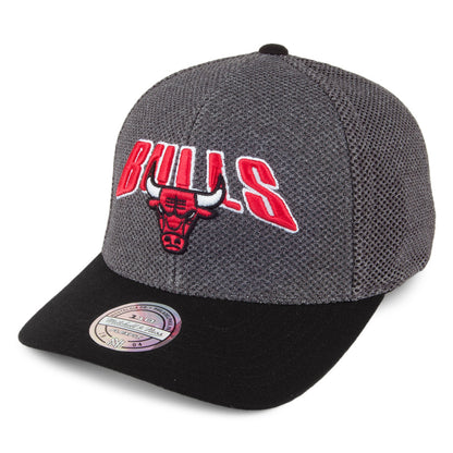 Casquette Snapback Flashback 110 Chicago Bulls gris-noir MITCHELL & NESS