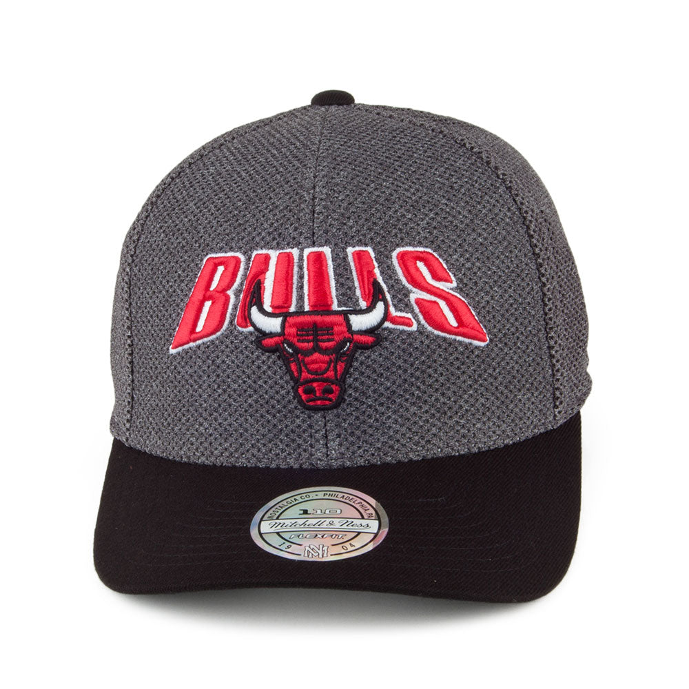 Casquette Snapback Flashback 110 Chicago Bulls gris-noir MITCHELL & NESS
