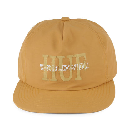 Casquette Strapback National moutarde HUF