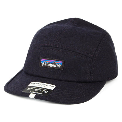 Casquette 5 Panel en Laine Recyclée bleu marine PATAGONIA