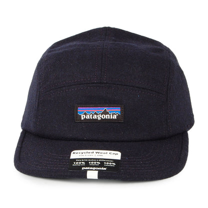 Casquette 5 Panel en Laine Recyclée bleu marine PATAGONIA