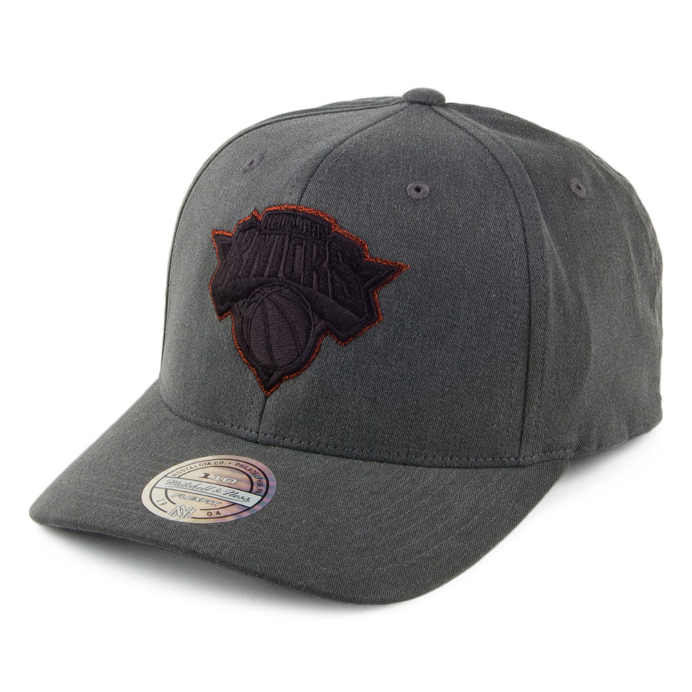 Casquette Snapback Washed Denim 110 New York Knicks noir MITCHELL & NESS
