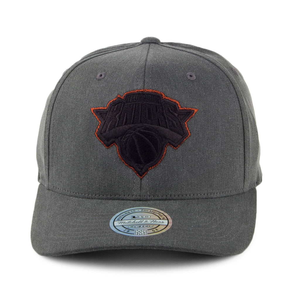 Casquette Snapback Washed Denim 110 New York Knicks noir MITCHELL & NESS