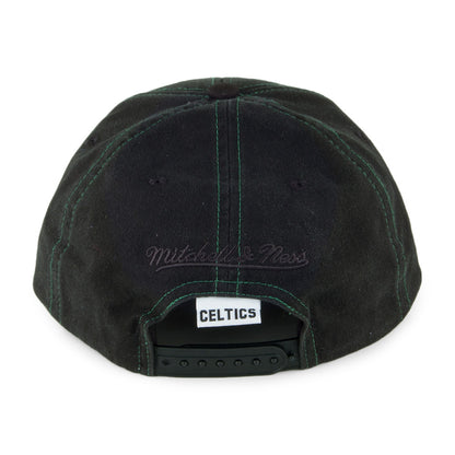 Casquette Snapback Contrast Cotton Boston Celtics olive MITCHELL & NESS